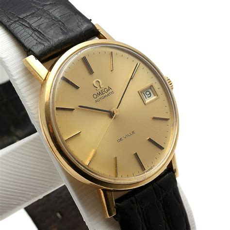 omega deville gold watch|deville Omega Watch price.